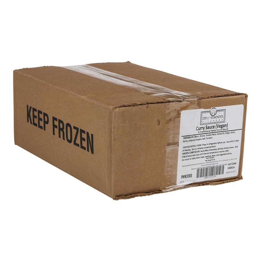 Monsoon Kitchens Curry Sauce, 4 Pound -- 2 Per Case