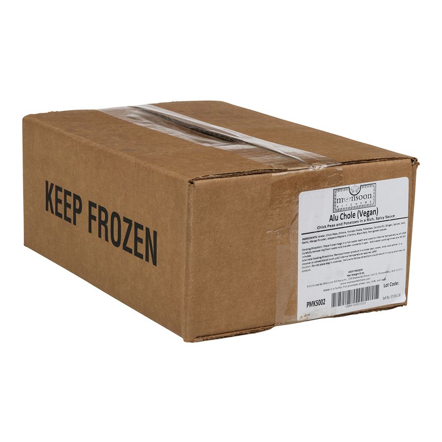 Monsoon Kitchens Alu Chole Vegetable, 4 Pound -- 2 Per Case