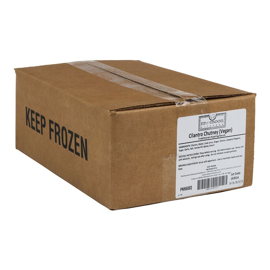 Monsoon Kitchens Cilantro Chutney, 2 Pound -- 4 Per Case