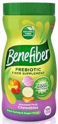 Benefiber Assorted Fruit Chewable Tablet, 100 Count -- 12 Per Case
