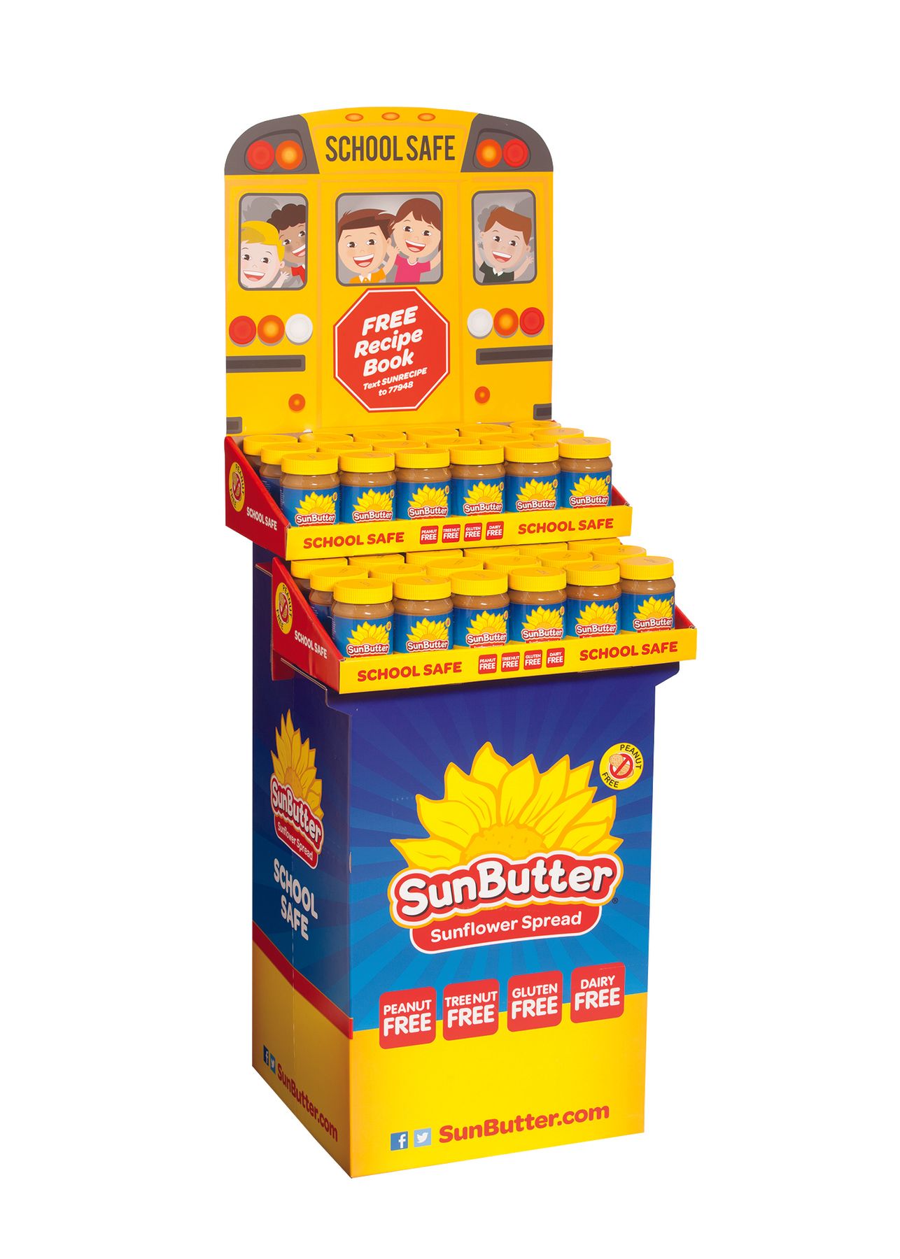 Sunbutter Natural Sunflower Butter, 16 Ounce -- 6 Per Case