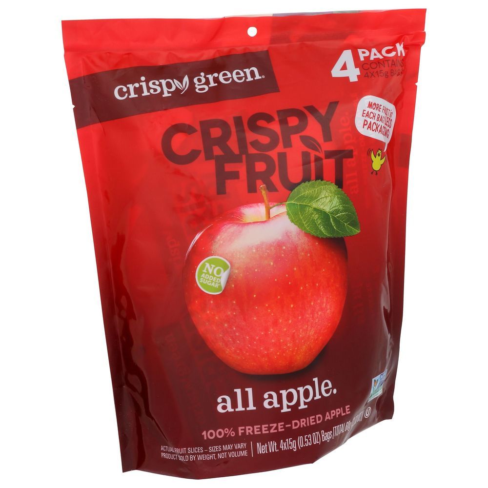 Crispy Green Freeze Dried Apple Crispy Fruit, 2.12 Ounce -- 8 Per Case