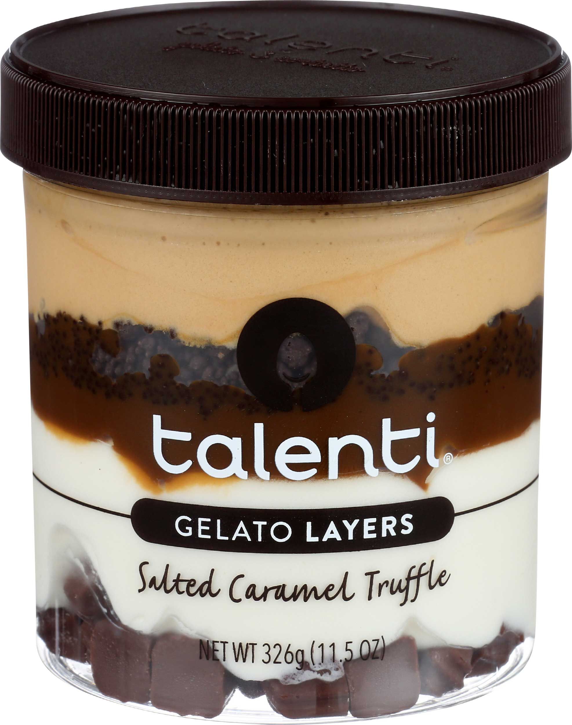 Talenti Salted Caramel Truffle Gelato Layer, 11.4 Ounce -- 8 Per Case