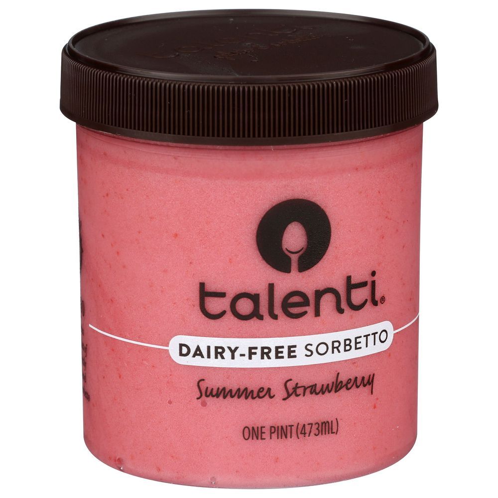Talenti Summer Strawberry Sorbetto, 16 Fluid Ounce -- 8 Per Case