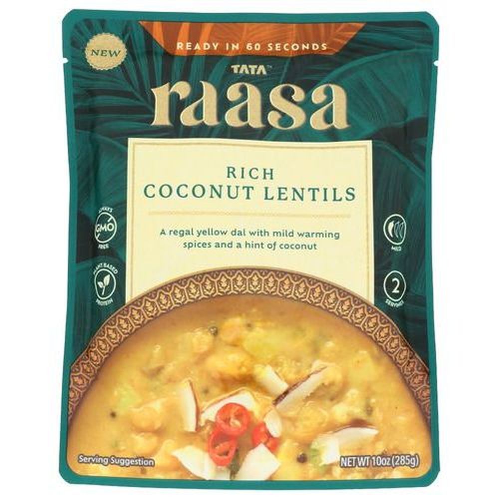 Tata Raasa Rich Coconut Lentils, 10 Ounce -- 6 Per Case