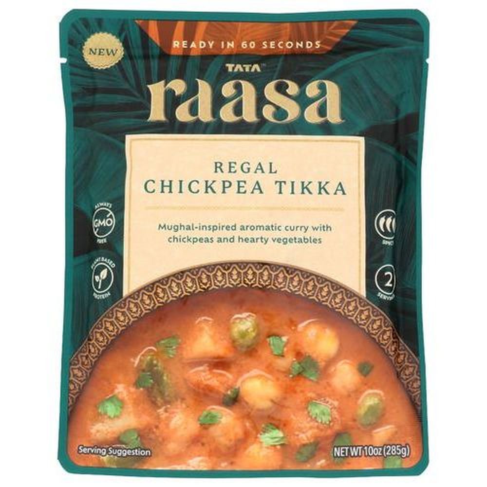Tata Raasa Regal Chickpea Tikka, 10 Ounce -- 6 Per Case