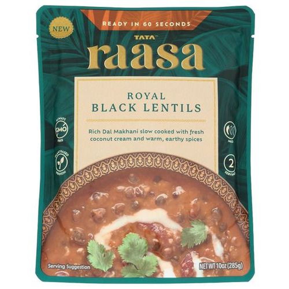 Tata Raasa Royal Black Lentils, 10 Ounce -- 6 Per Case