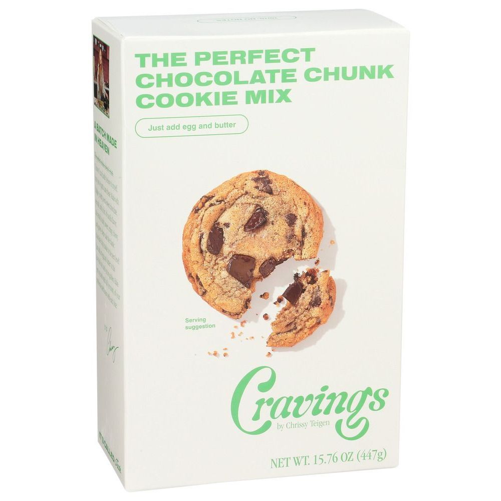 Cravings By Chrissy Teigen The Perfect Chocolate Chunk Cookie Mix, 15.76 Ounce -- 6 Per Case