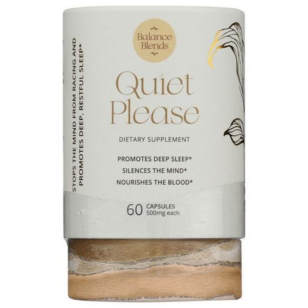 Balance Blends Quiet Please Sleep Capsules, 60 Count