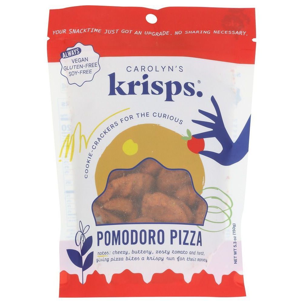 Carolyns Krisps Pomodoro Pizza Krisps, 5.3 Ounce -- 6 Per Case
