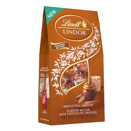 Lindt & Sprungli Almond Butter Milk Chocolate Truffles, 5.1 Ounce -- 6 Per Case