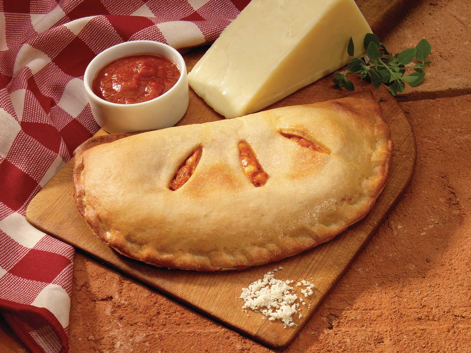 Gilardi Whole Grain Three Cheese Calzone, 4.69 Ounce -- 60 Per Case