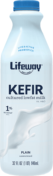 Lifeway Probiotic Low Fat Plain Kefir, 32 Ounce -- 6 Per Case
