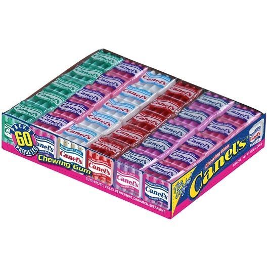 Canel's Original Flavor Chewing Gum, Display -- 40 Per Case