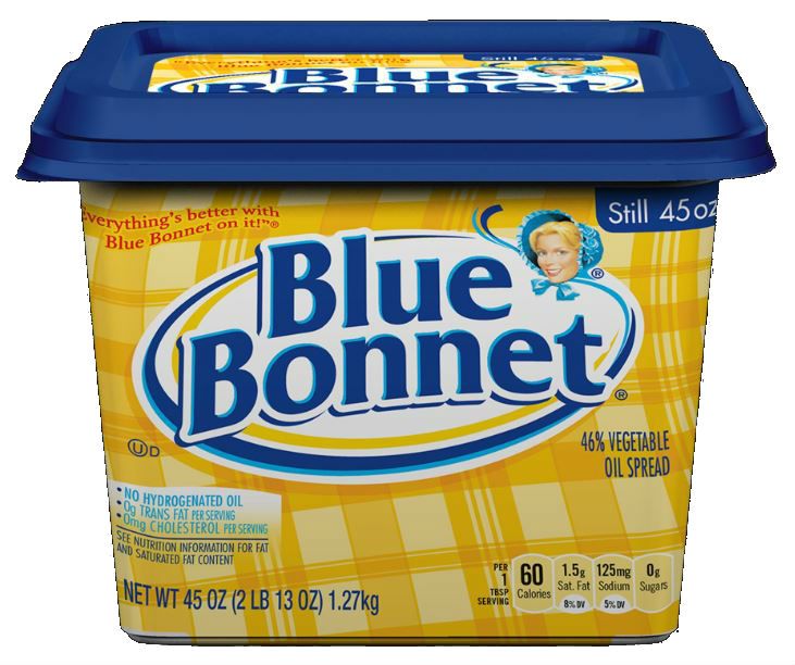 Blue Bonnet Vegetable Oil Spread, 45 Ounce -- 6 Per Case