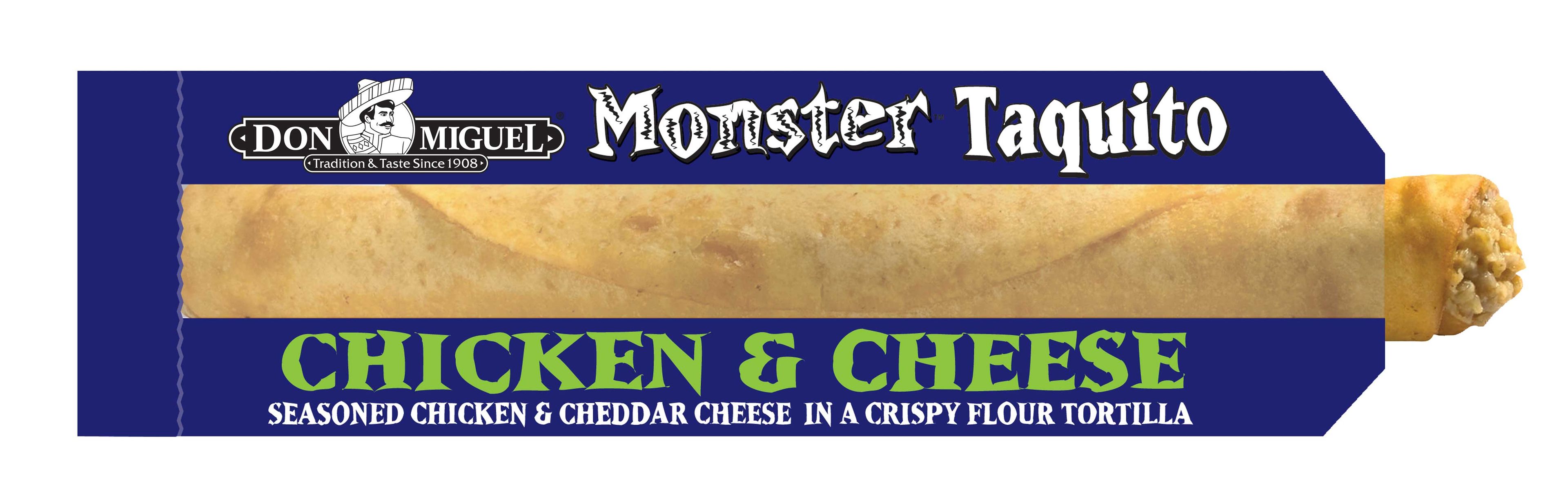 Don Miguel Chicken And Cheese Green Chile Taquito, 4 Ounce -- 24 Per Case