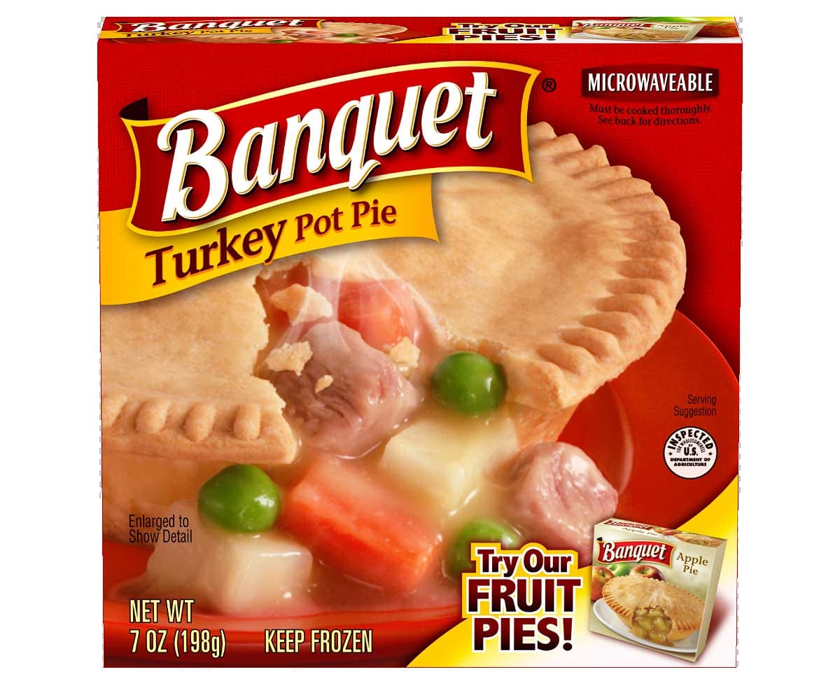 Banquet Turkey Pot Pie, 7 Ounce -- 24 Per Case