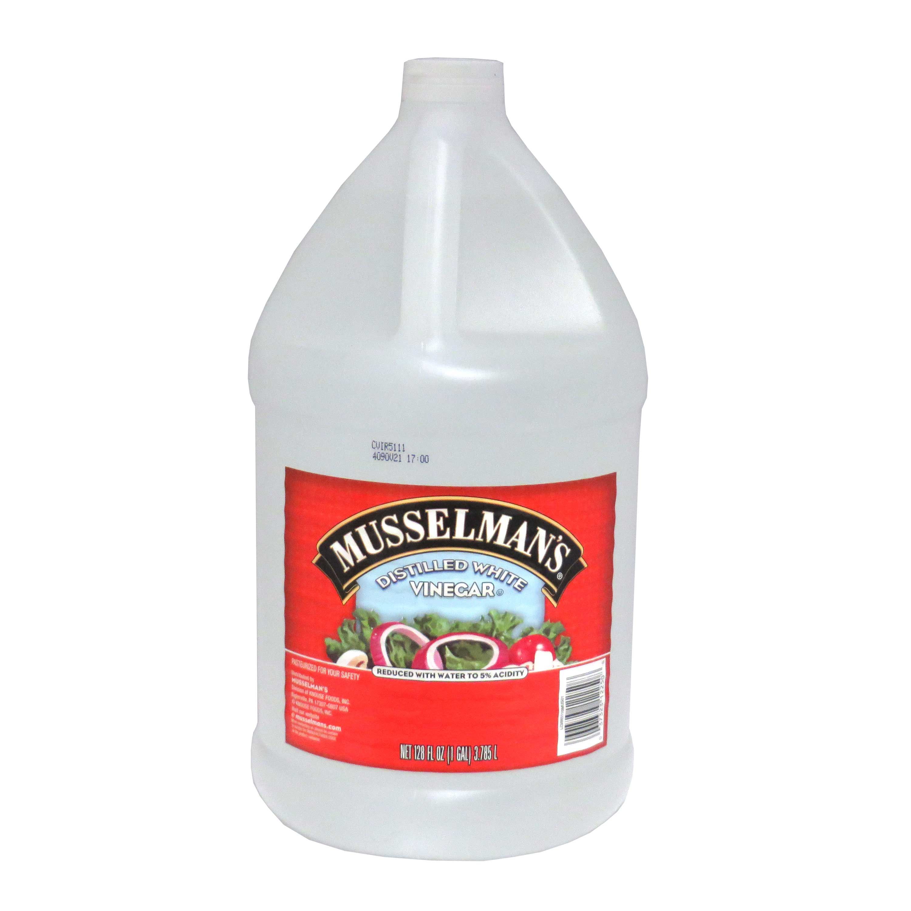 Musselman's Distilled White Vinegar, 128 Fluid Ounce -- 4 Per Case