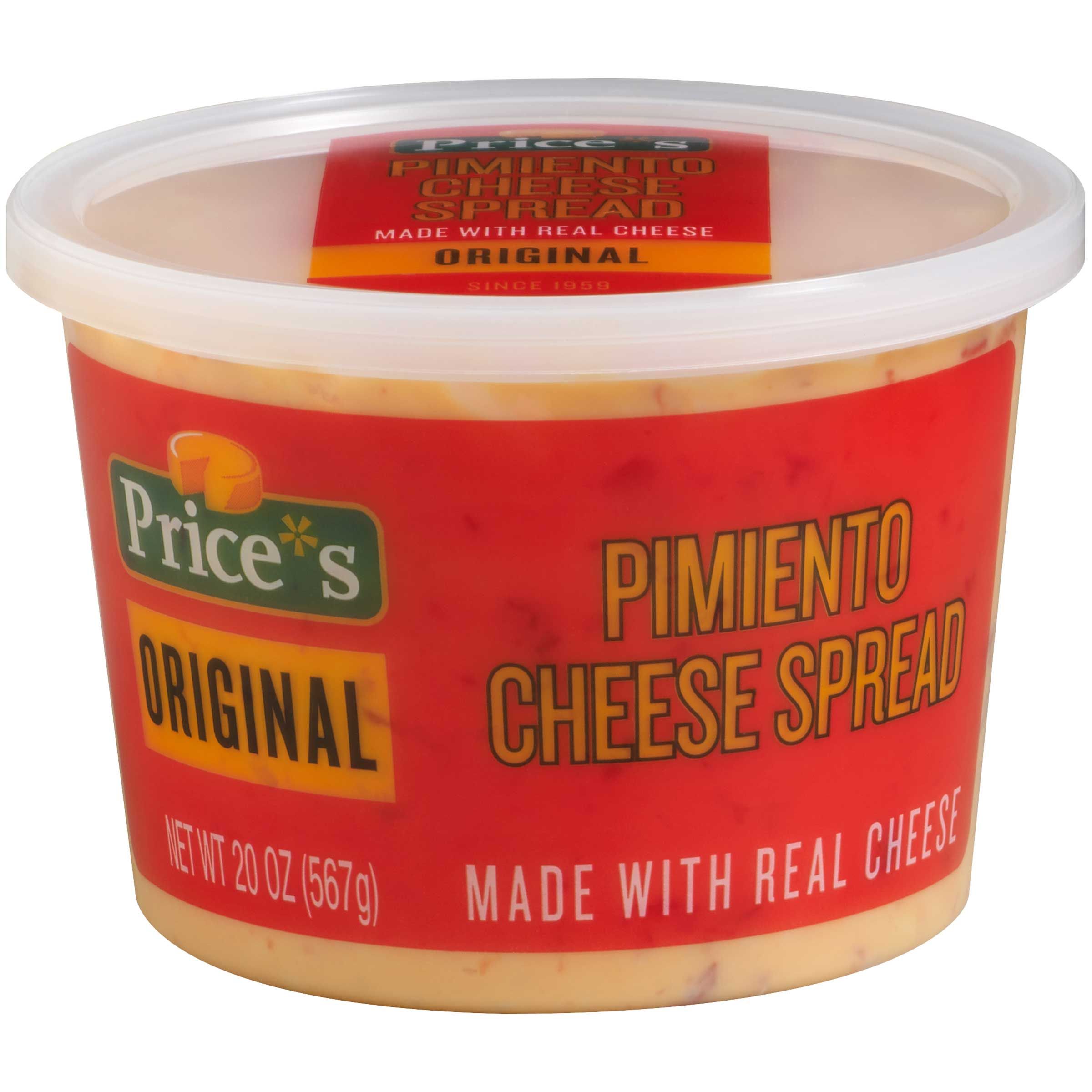 Price's Pimento Cheese, 20 Ounce -- 6 Per Case