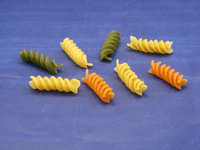 Ravarino & Freschi Garden Spiral Tri Color Rotini, 10 Pound -- 2 Per Case