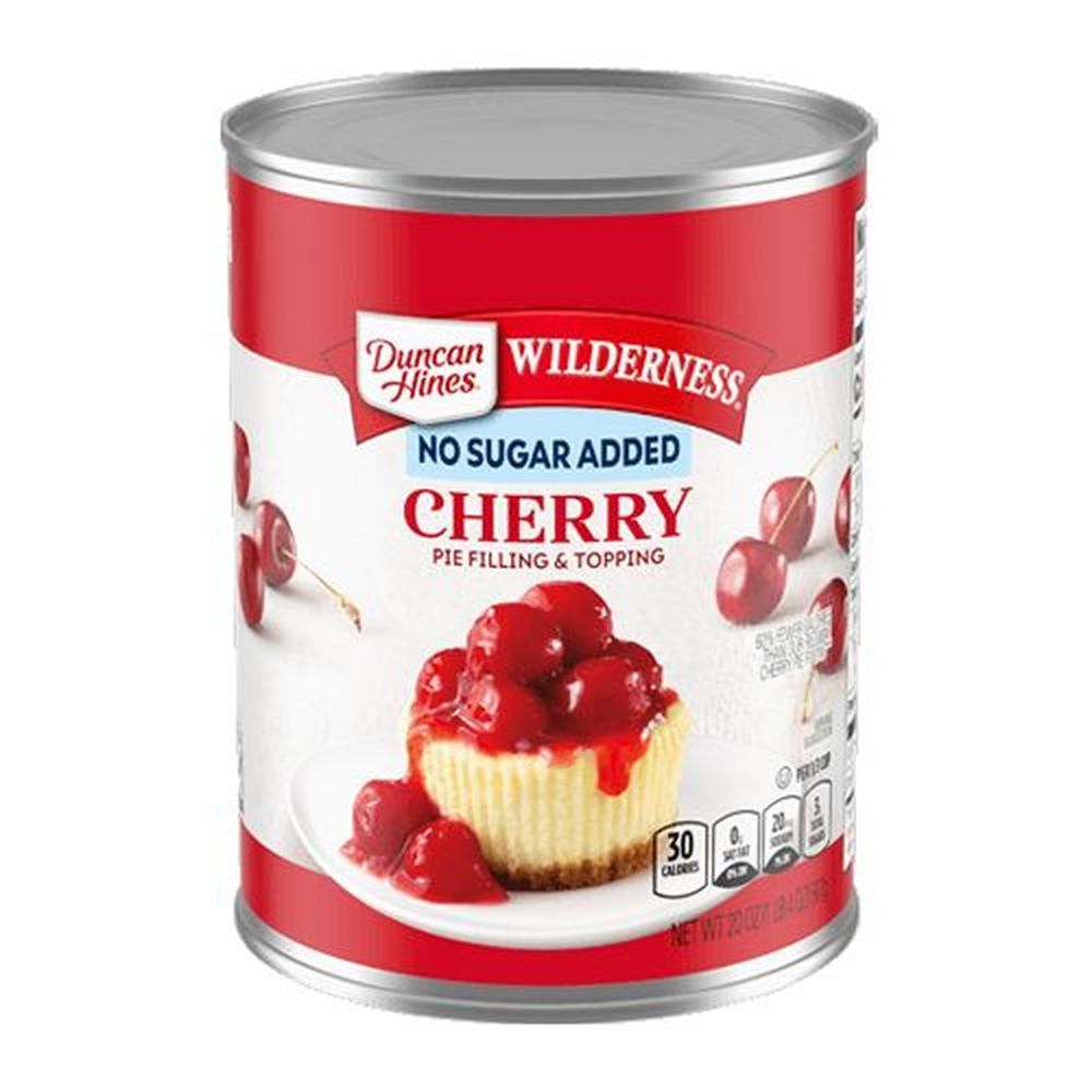 Wilderness No Sugar Added Cherry Pie Filling And Topping, 20 Ounce -- 8 Per Case