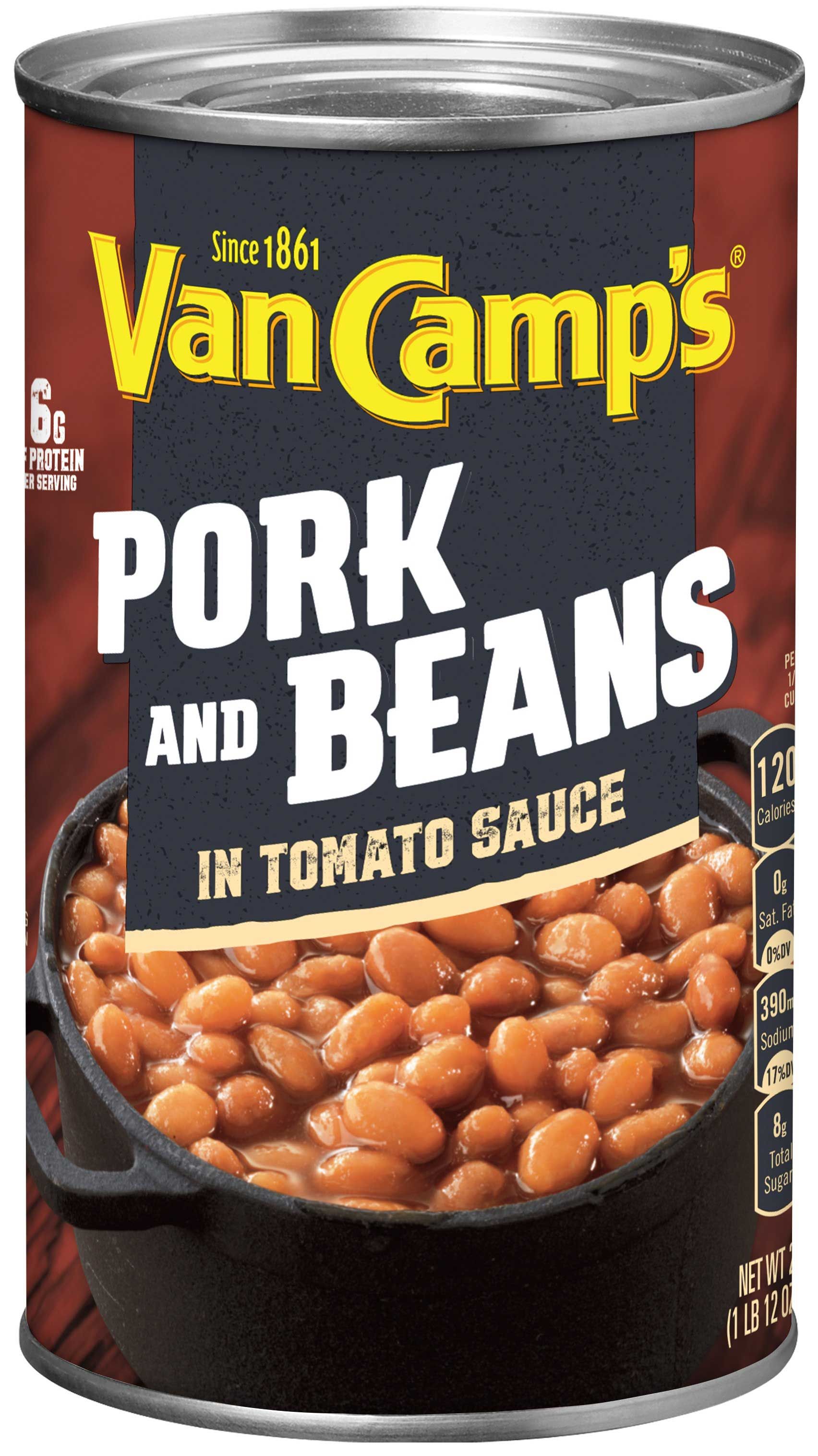 Van Camp's Pork And Beans, 28 Ounce -- 12 Per Case