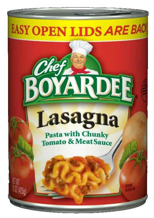 Chef Boyardee Pasta Lasagna, 15 Ounce -- 24 Per Case