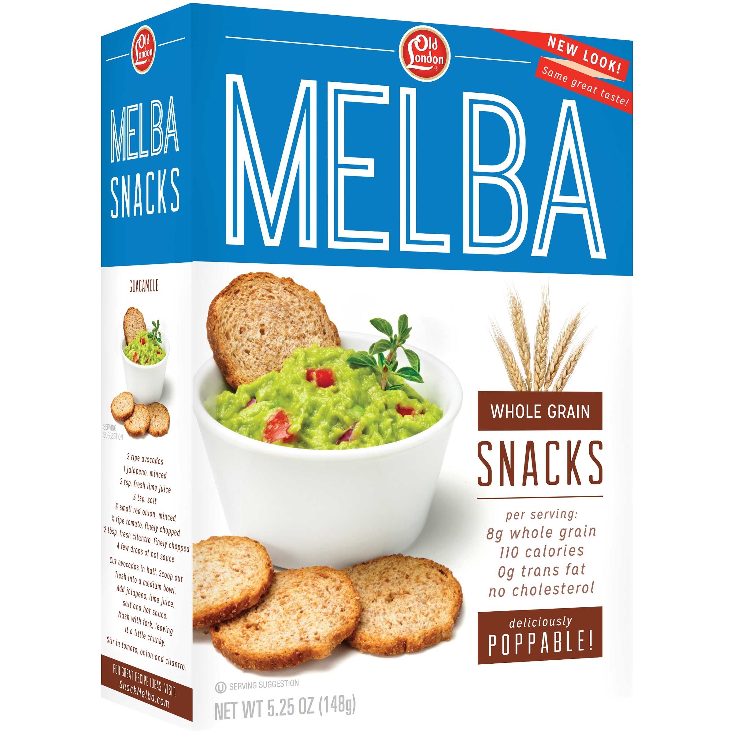 Old London Whole Grain Melba Snacks, 5.25 Ounce -- 12 Per Case