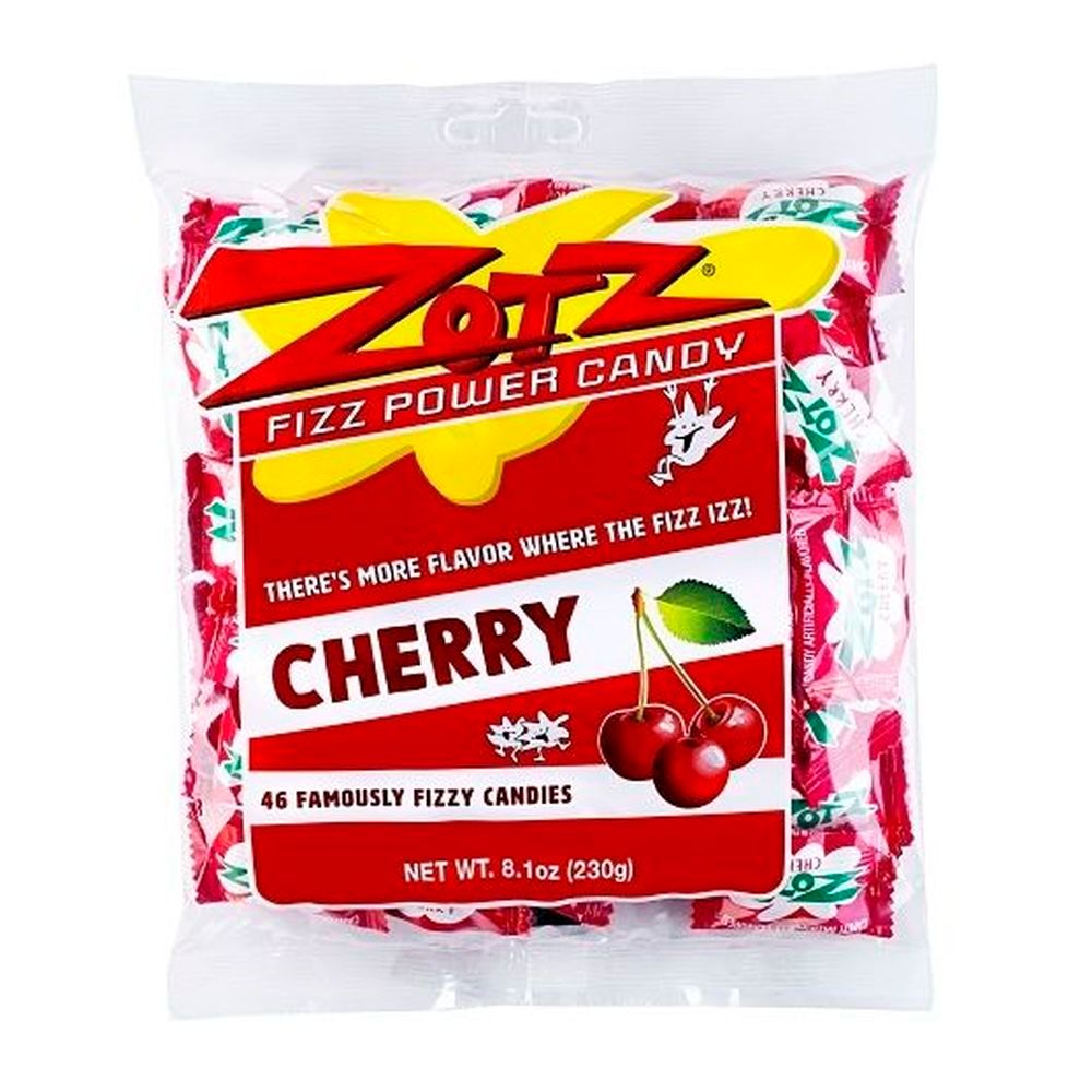 Zotz Cherry Fizz Power Candy, 46 Count -- 12 Per Case