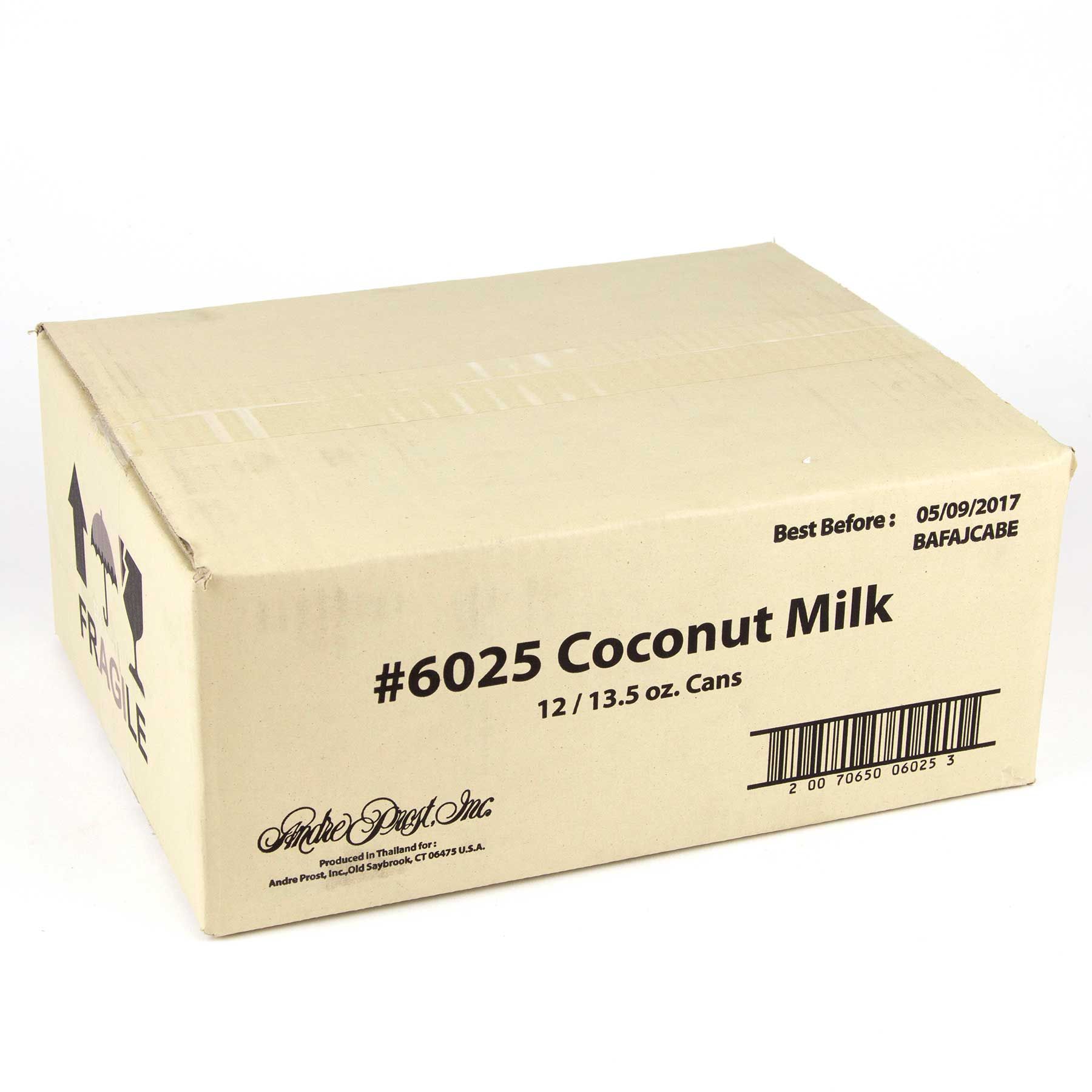 Andre Prost Coconut Milk, 13.5 Fluid Ounce -- 12 Per Case
