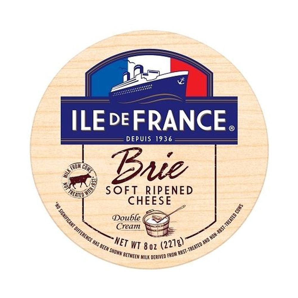 Ile De France Brie Wheel, 8 Ounce -- 6 Per Case