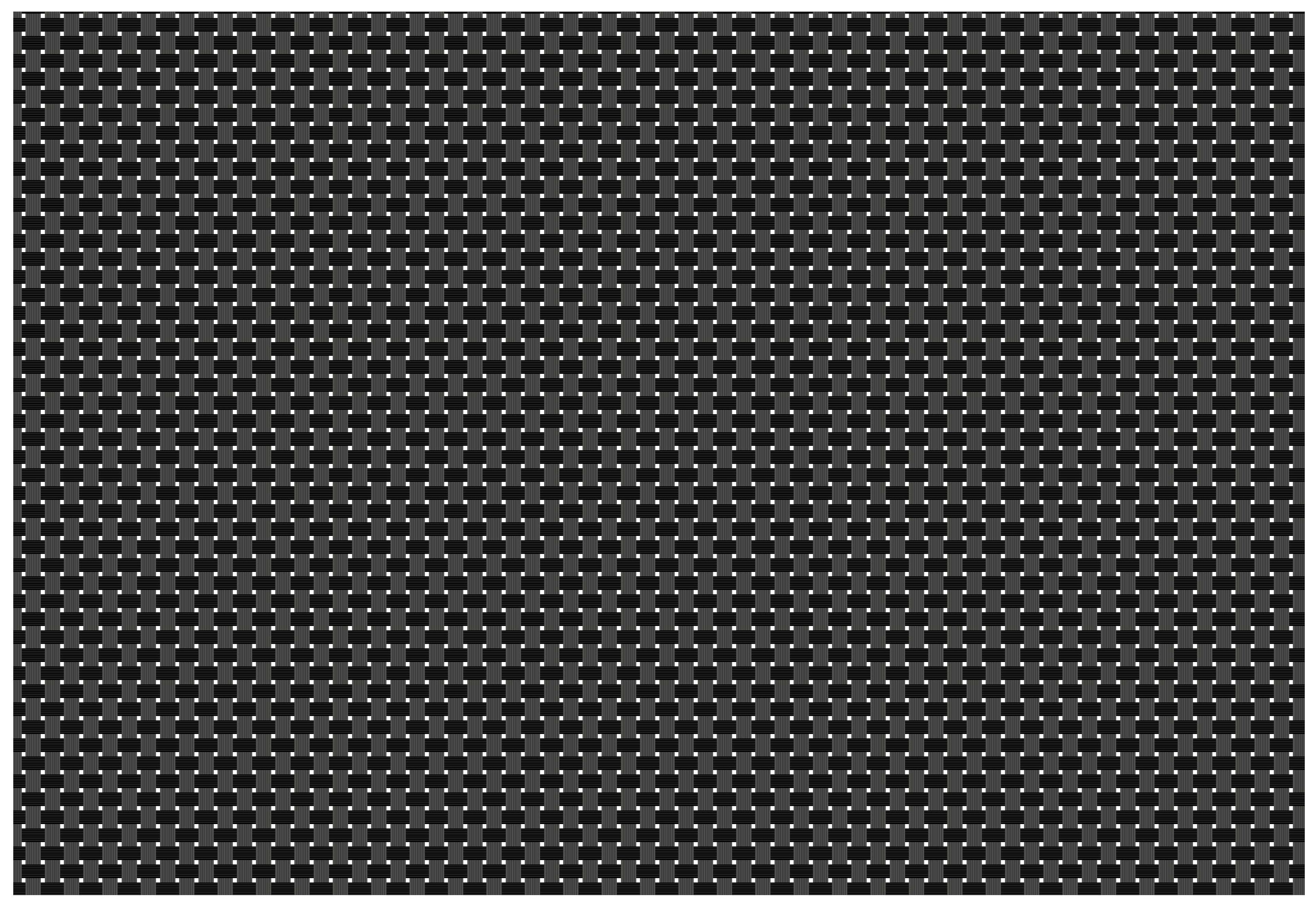 Chef Revival Charcoal Rectangle Placemat, 13 X 19 Inch -- 12 Per Case