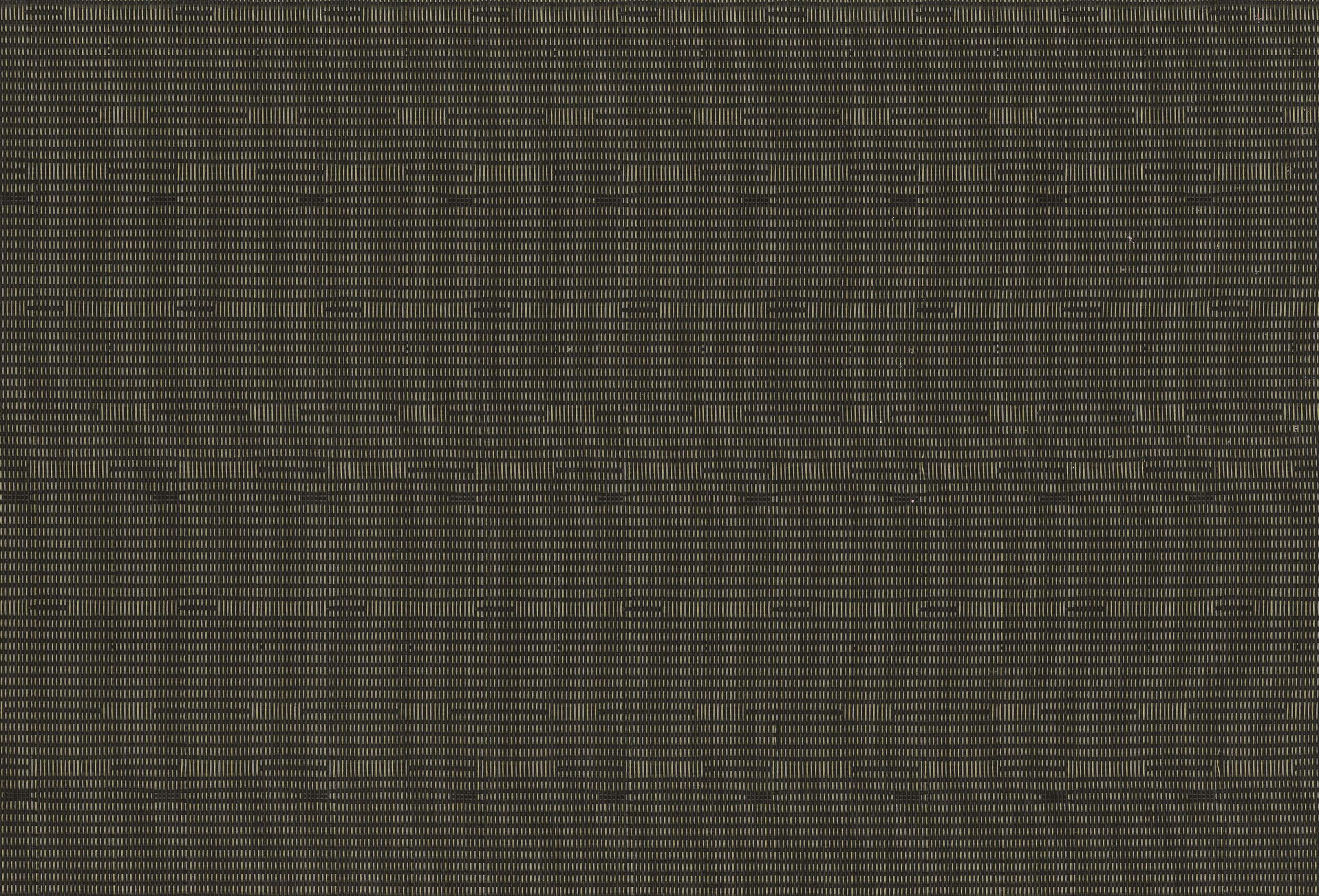 Chef Revival Grass Black Rectangle Placemat, 13 X 19 Inch -- 12 Per Case
