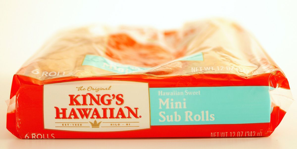 King's Hawaiian Original Mini Sub Rolls, 12 Ounce, 6 Count -- 12 Per Case