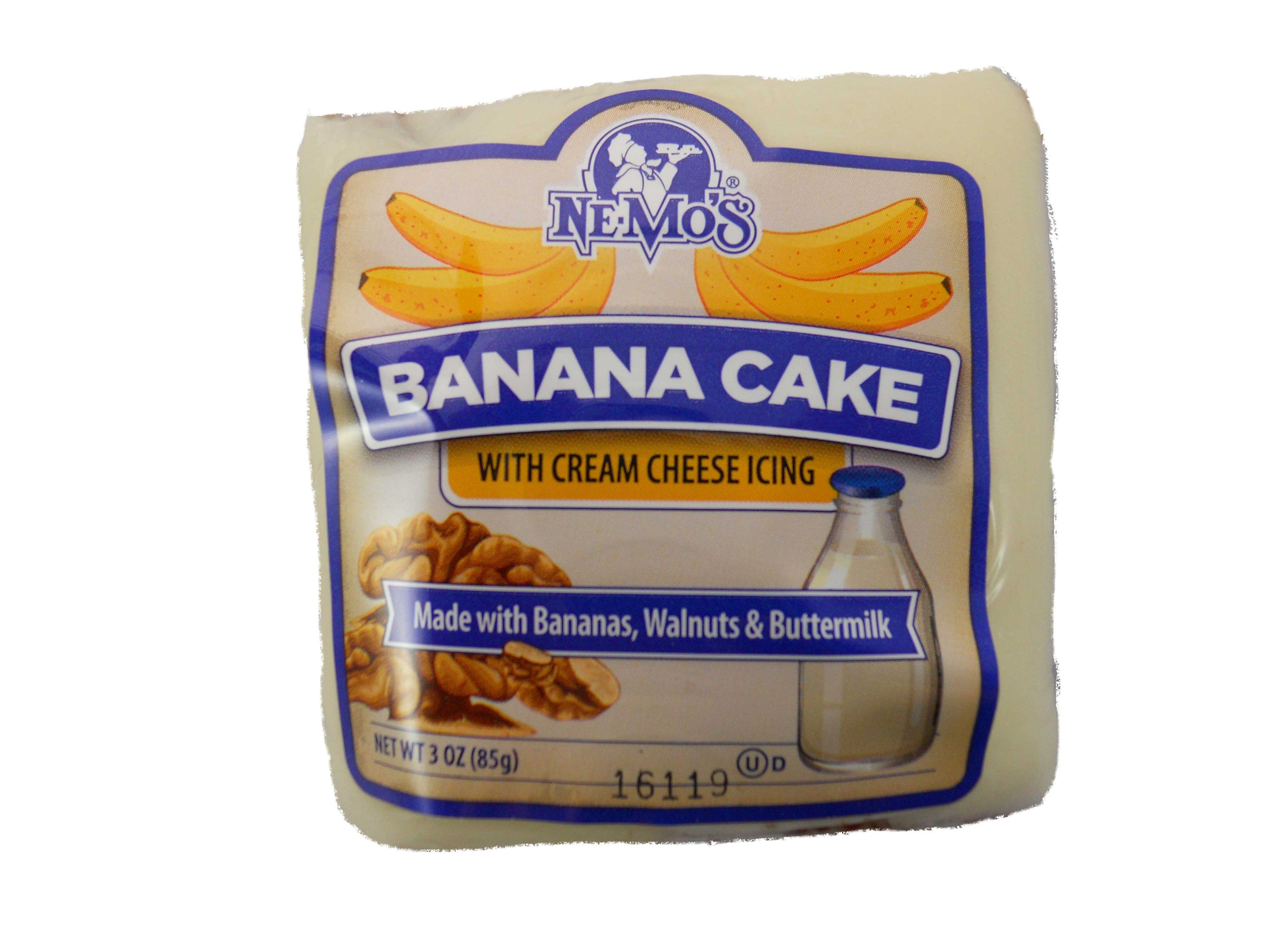 Ne-mo's Banana Cake Square, 6 Count -- 6 Per Case
