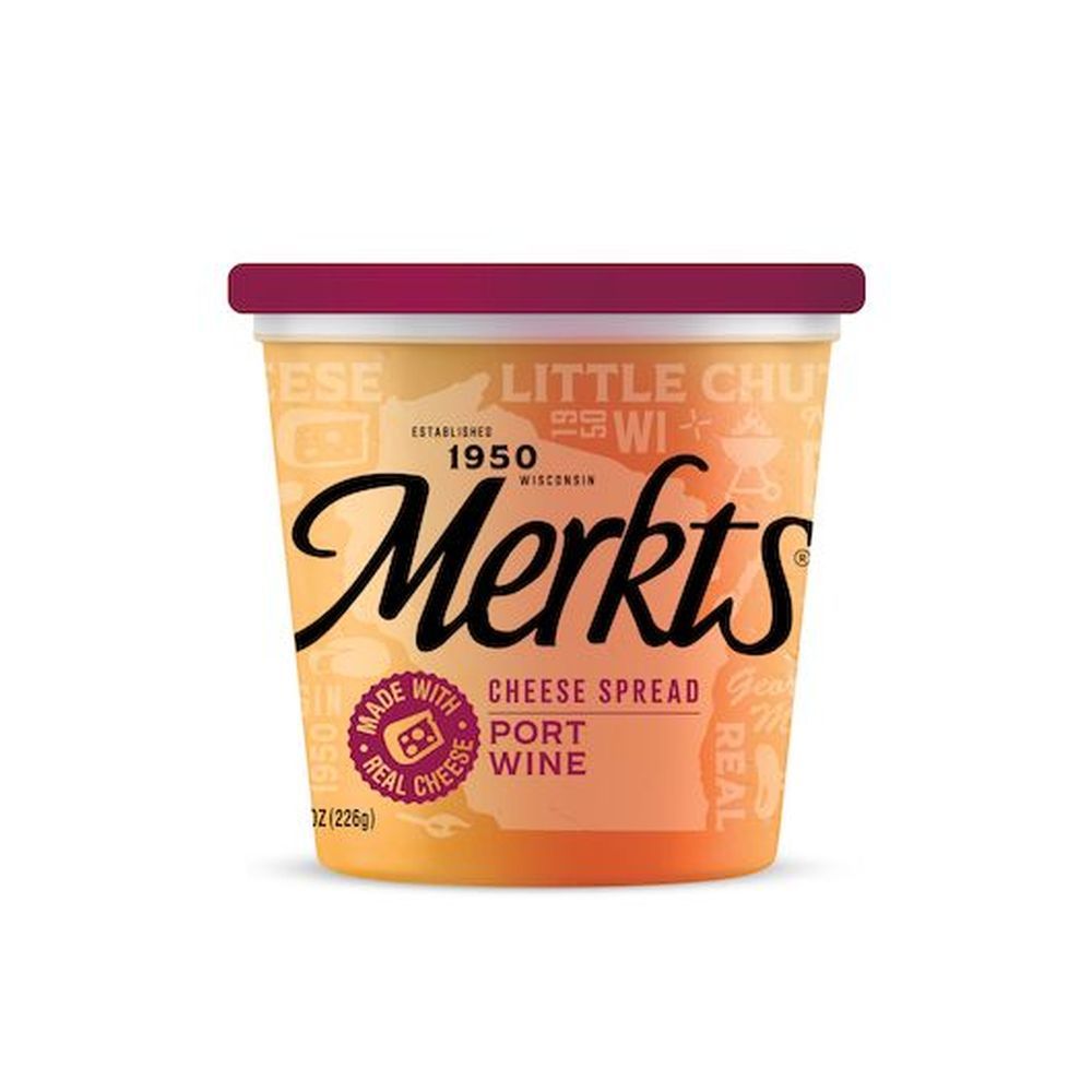 Merkt's Port Wine Cheese Spread, 12.9 Ounce Cup -- 12 Per Case