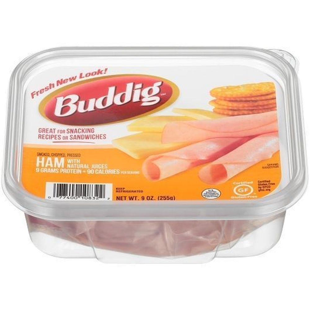 Carl Buddig Original Ham, Tub Pack, 9 Ounce -- 8 Per Case