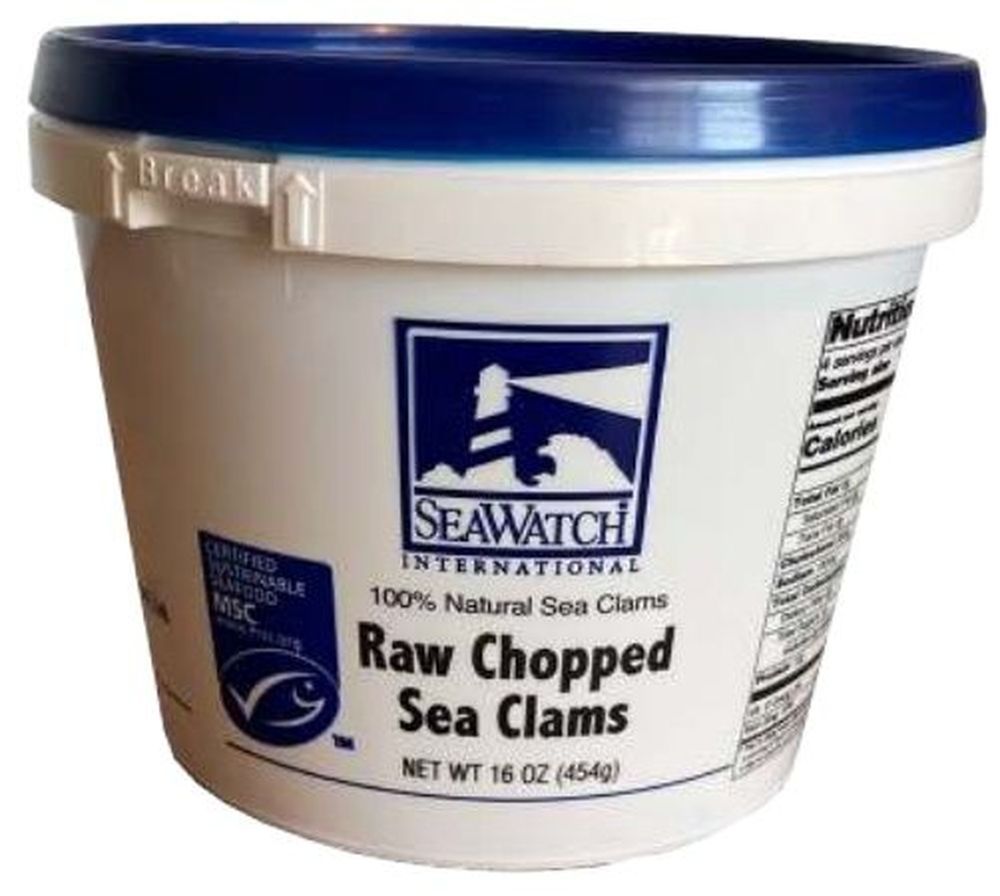 Sea Watch Freshly Shucked Chopped Sea Clams, 16 Ounce -- 12 Per Case