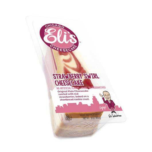 Eli's Strawberry Swirl Cheesecake, 3 Ounce -- 24 Per Case