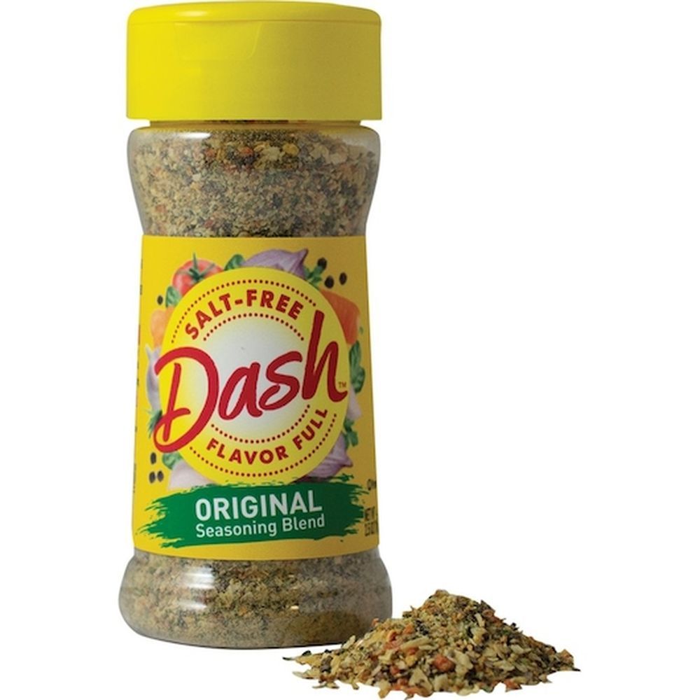 Dash Salt-free Original Seasoning Blend, 2.5 Ounce -- 8 Per Case