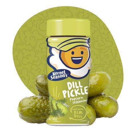 Kernel Season's Dill Pickle Flavored Popcorn Seasoning, 2.85 Ounce -- 6 Per Case