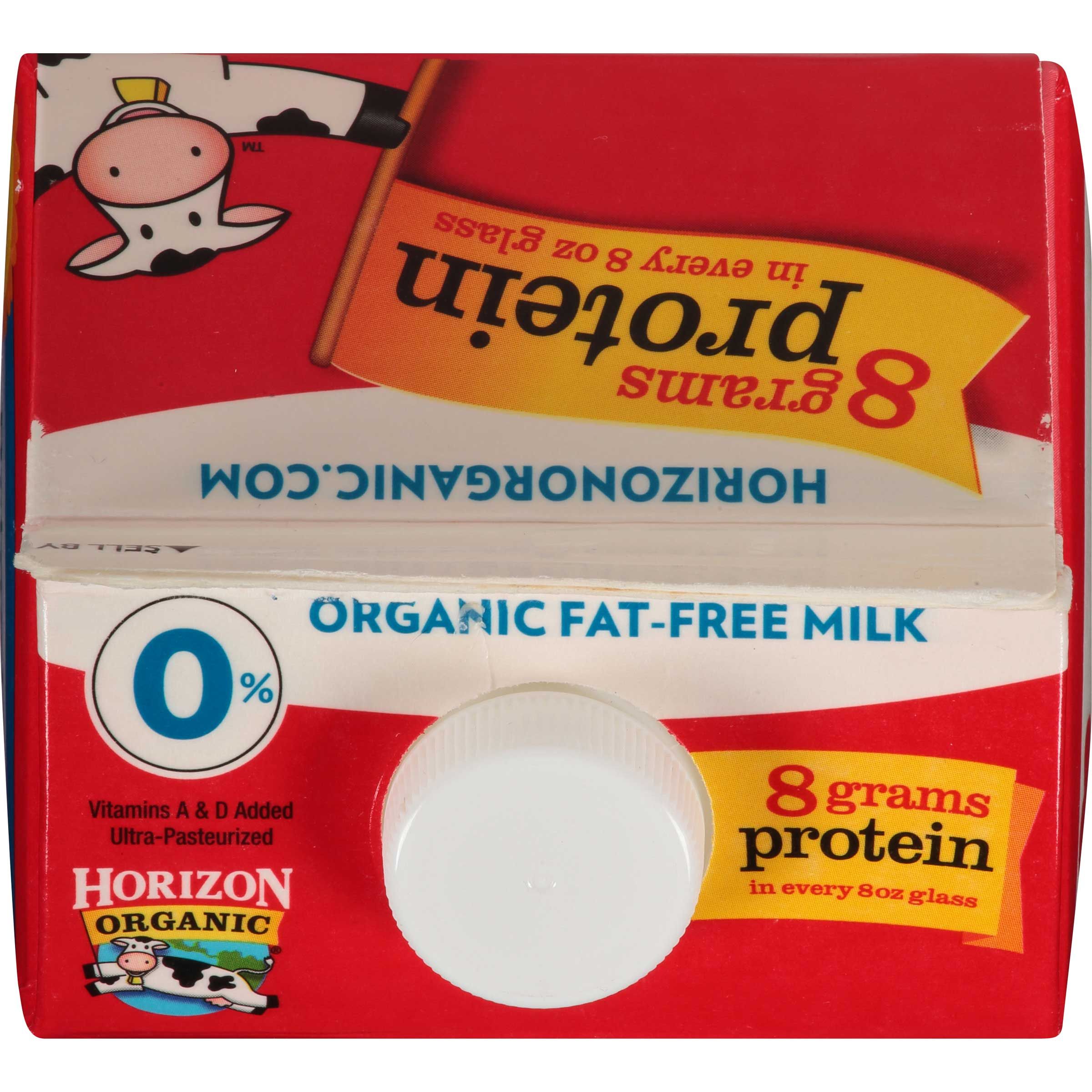 Horizon Organic Fat Free Milk, 64 Ounce -- 6 Per Case
