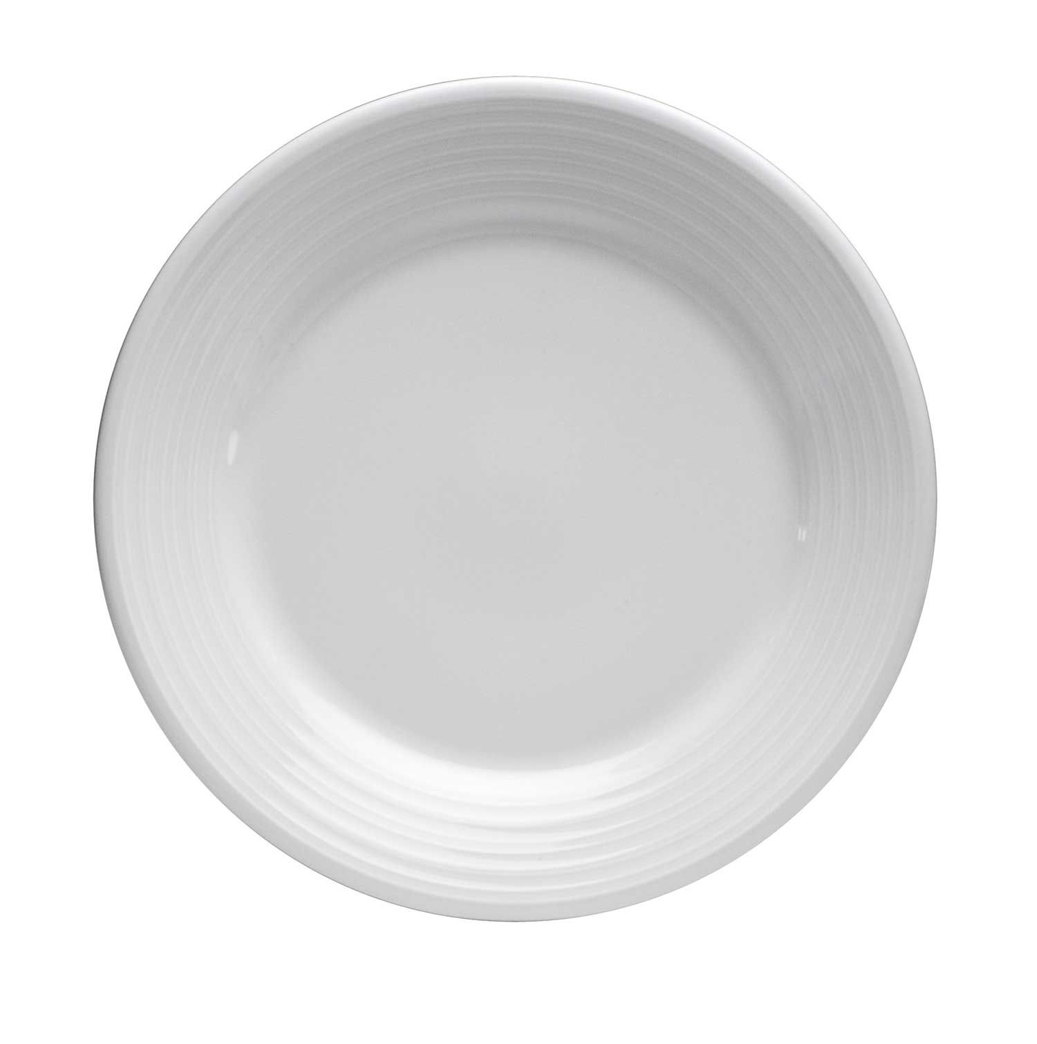 Oneida Sant Andrea Botticelli Bright White Porcelain Plate, 10.625 Inch Length -- 12 Per Case