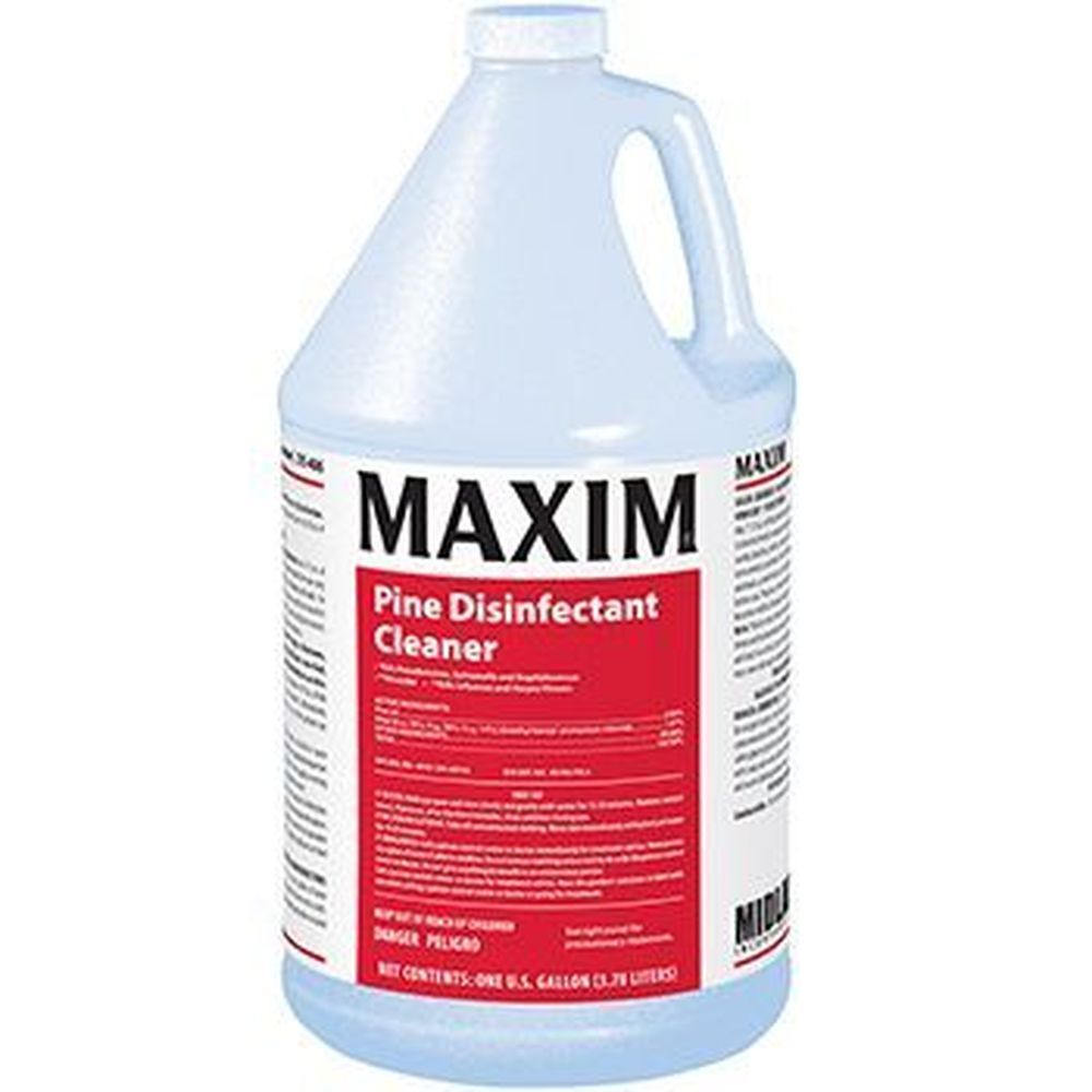 Maxim Ds406 Pine Disinfectant Cleaner, 1 Gallon -- 4 Per Case