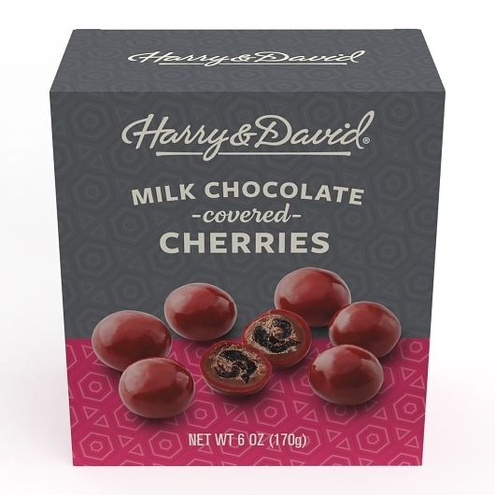 Harry & David Milk Chocolate Covered Cherries, 6 Ounce -- 6 Per Case