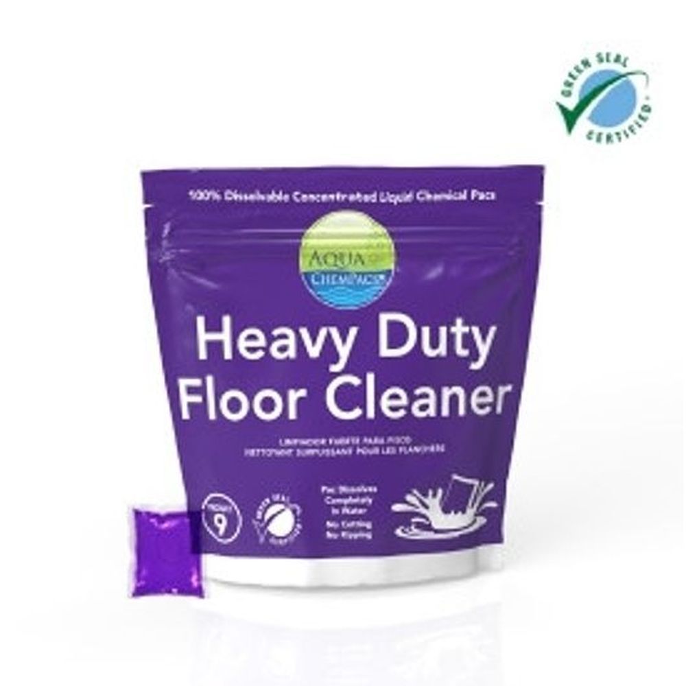 Aqua Chempacs Heavy Duty Floor Cleaner, 20 Count