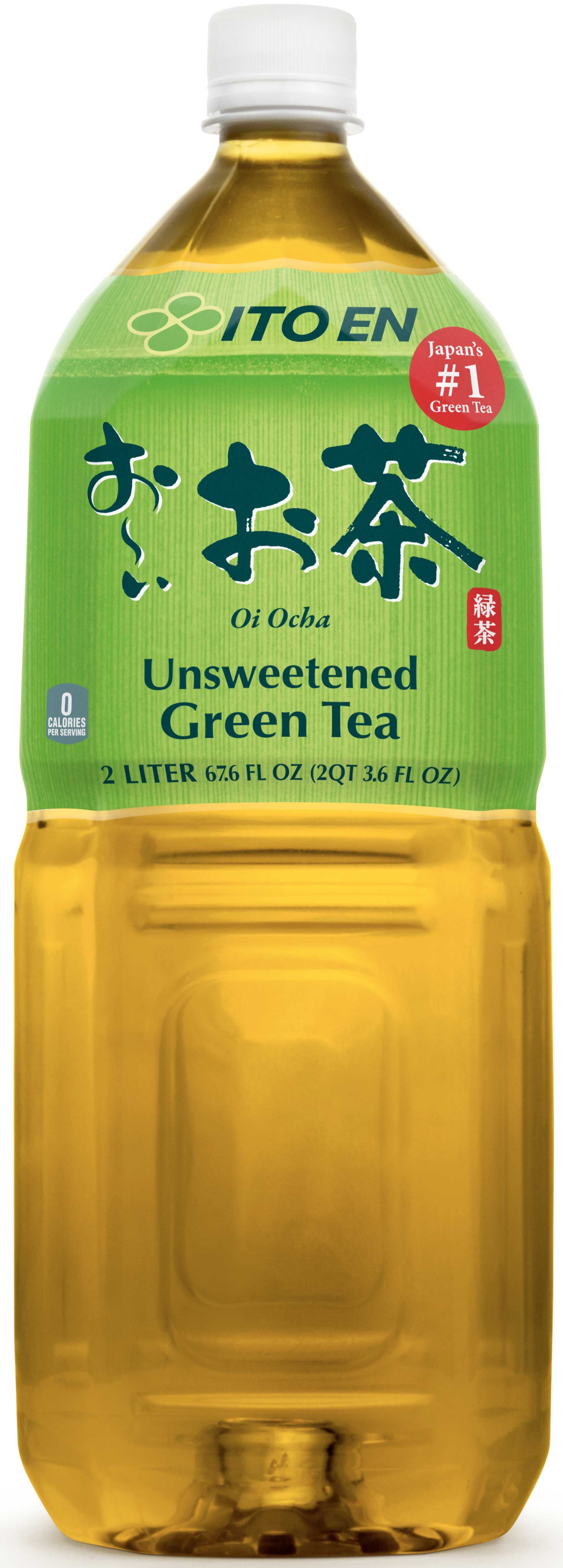 Ito En Oi Ocha Unsweetened Green Tea, 2 Liter -- 6 Per Case