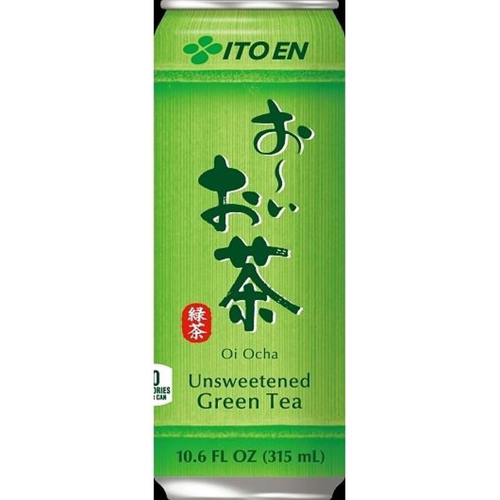 Oi Ocha Unsweetened Green Tea, 10.6 Fluid Ounce -- 12 Per Case