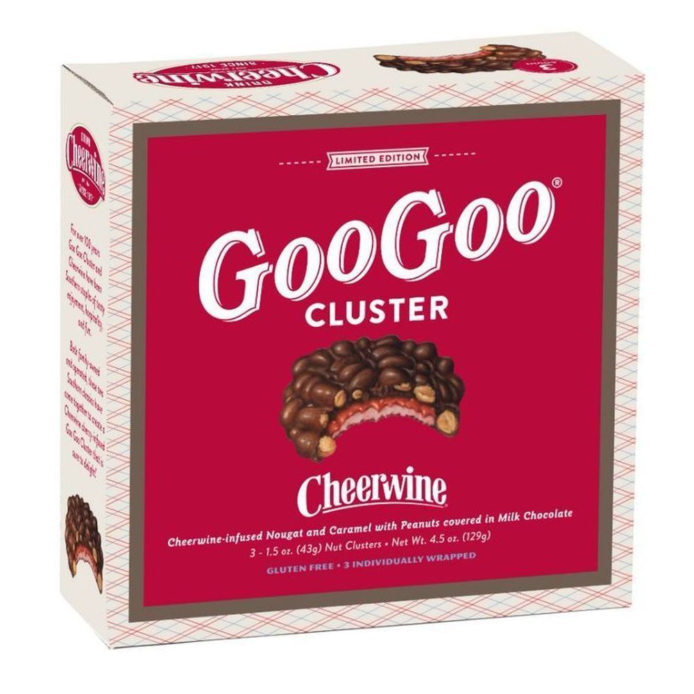 Goo Goo Cheerwine Cluster, 1.5 Ounce -- 18 Per Case