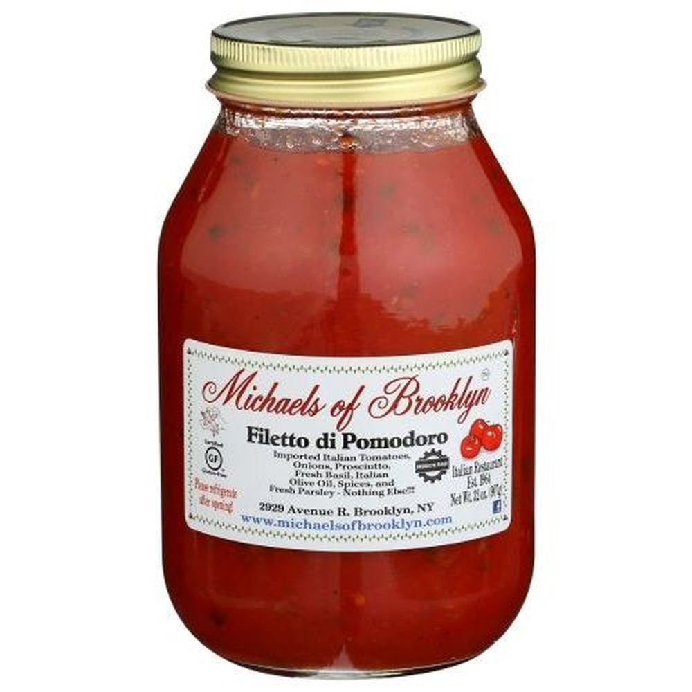 Michaels Filetto Di Pomodoro Sauce, 32 Ounce -- 6 Per Case